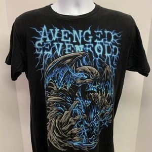 Avenged 2012 Skull Concert T shirt Tokyo Osaka Nagoya Bangkok Size Medium